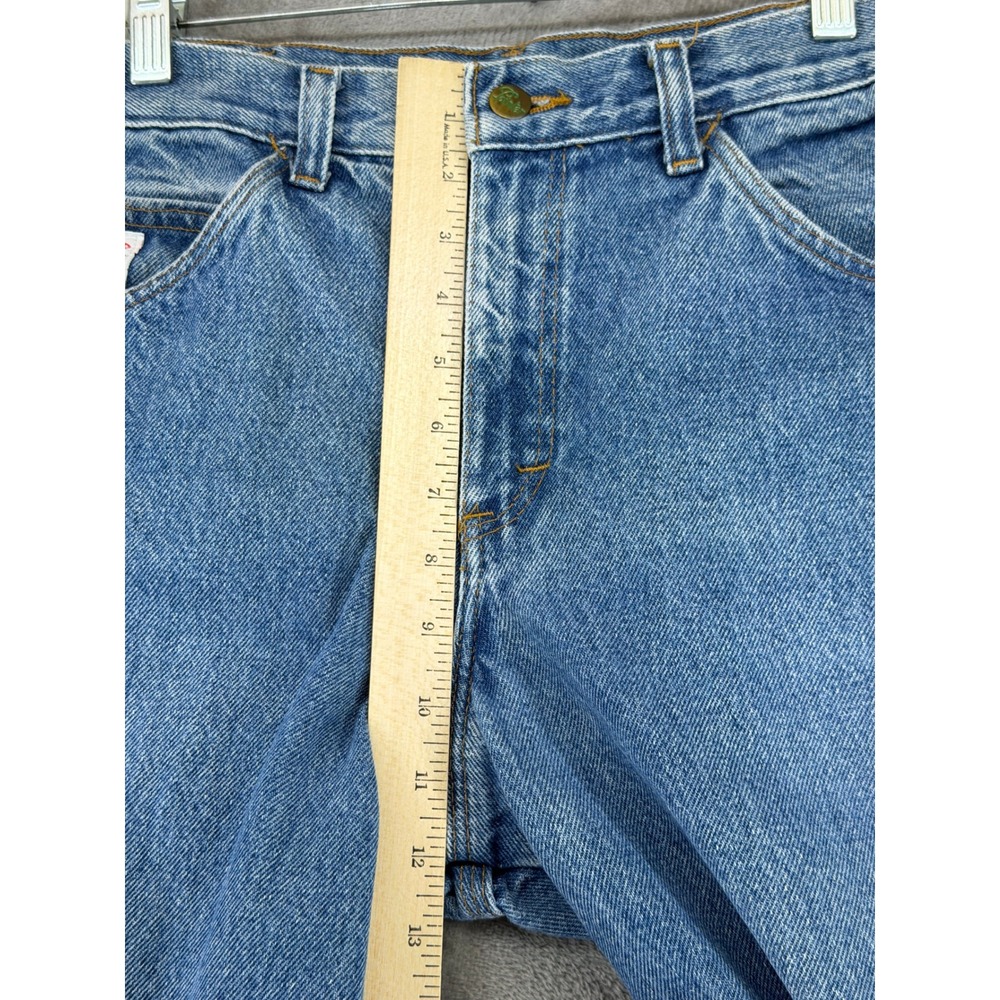 Pointer Brand Carpenter Jeans Mens 30 Workwear Blue Hammer Loop USA Made GOOD - Picture 6 of 13